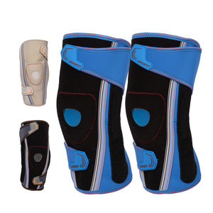 Aofit Genouillère en Nylon Épais et Néoprène, Soulagement de la Douleur, Respirante, Fermeture Auto-agrippante, Compression Réglable pour le Basketball et Tous Sports - Product Image 1