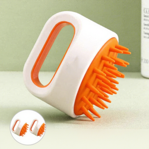 Cepillo de Masaje para Cuero Cabelludo con Logotipo Personalizado, Masajeador Anticaspa, Cepillo Limpiador para Cuero Cabelludo, Exfoliante para Baño, Cepillo para Cabello con Cerdas de ABS - Product Image 5