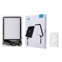 DODOUP Pliable Photographie Ringlight Selfie Tiktok Living Video Fill Light 12inch Led Ring Light avec Trépied Stand Right Light