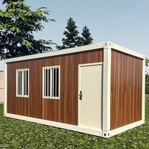 Casa do recipiente de aço modular removível do Mediterrâneo-estilo para o painel exterior do sanduíche da residência do escritório para o uso do pátio - Product Image 1