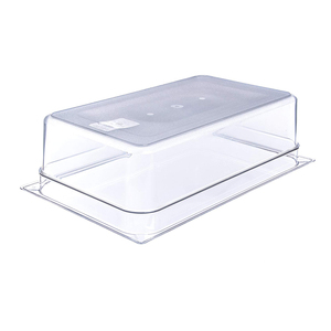 CHL Home kitchen equipment hotel buffet display plastic polycarbonate Full Size 2/1 1/3 gastronorm food carrier GN pan with lid - Product Image 3