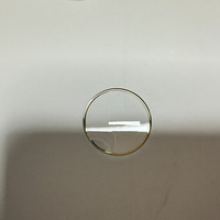 Verre transparent ACG Gorilla Glass ultra fin personnalisé de 0,5 mm 1 mm, lentille en verre transparent