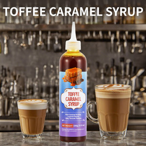 Liquide de sirop de caramel au caramel de qualité supérieure en bouteille et boîte pour boissons au caramel Macchiato et au café Texture soyeuse Arôme riche - Product Image 3