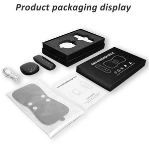 Dispositivo de terapia de unidad <span class=keywords><strong>TENS</strong></span> inalámbrico para el cuerpo, alivio del dolor y masaje de cuello, espalda, cintura, piernas para spa de pies, novedad - Product Image 2