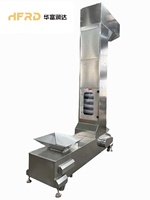 Elevatore a Benna Verticale a Z in Acciaio Inossidabile con Velocità Regolabile per Caffè, Cereali, Granuli di Plastica, Prodotti Chimici