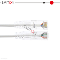 0.5FT 1FT 3FT 7FT Cat6 Utp Cable de parche Delgado 28AWG 30AWG Cable de parche delgado para ahorrar espacio