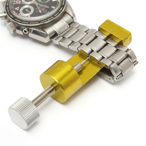 Kit de Herramientas de Reparación para Relojeros con 3 Pasadores Adicionales, Mini Herramienta de Metal para Quitar Eslabones y Ajustar Correa de Reloj - Product Image 4
