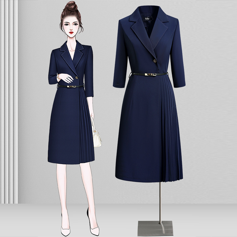 Two Piece Formal Business Woman Suit
