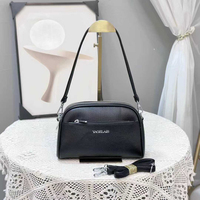 Sac à bandoulière en cuir PU grande capacité pour femme, avec fermeture éclair et doublure en polyester, nouvelle collection printemps-été