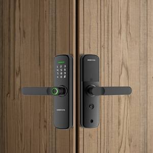 Giá cả phải chăng điện tử kỹ thuật số sinh trắc học vân tay Mã khóa cửa thông minh với chìa khóa cho an ninh nhà Keyless hệ thống nhập - Product Image 1