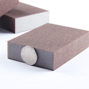 Diamond Sponge Scrubber Rectangle Pad For Kitchen Pot Cleaner Stain Remover - Product Image 3