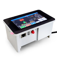 Termostato de Horno con Pantalla Táctil LCD de 4.3 Pulgadas, Controlador de Temperatura USB OEM/ODM ABS para Cerámica, 12 Pasos por Programa
