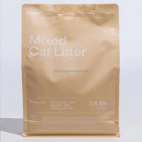Litière pour chat à agglomération rapide et contrôle des odeurs |   Mélange Bentonite-Tofu Sans Poussière et Lavable |   Approvisionnement en gros d'usine
