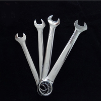 Jeu de clés à douille doubles impériales en acier au carbone de haute qualité, 12 pièces, 8-19 mm, clé à molette réglable, kit d'outils de réparation automobile