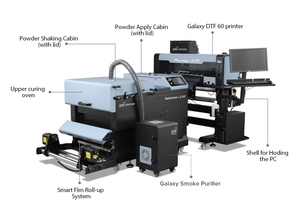 Solución de Impresora DTF Galaxy 60CM 24\" <span class=keywords><strong>Prestige</strong></span> XL2, Agitador de Polvo y Secador 2 en 1, Doble Epson I3200, Formato Grande - Product Image 2