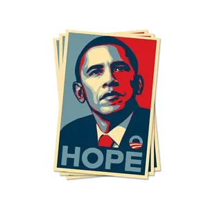Самоклеящийся плакат президентской кампании на спине может быть напечатан в любом количестве без MOQ