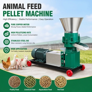 Granulateur d'aliments pour animaux à haute efficacité avec plaques de matrice de 2,5 mm, 3 mm, 4 mm, 5 mm, 6 mm pour volailles et bétail, usage agricole - Product Image 2