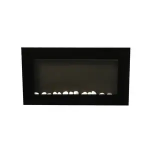 CE approved competitive price glass indoor decor flame wall mounted electric fireplace