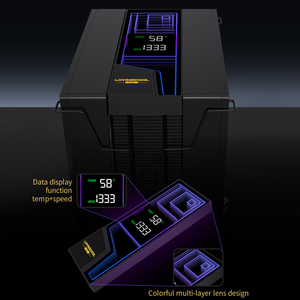 Lovingcool New arrivi ARGB CPU Cooler 120mm alluminio dissipatore termico PC compatibile LGA 1700 1200 1366 115x AM5 AM4 - Product Image 4