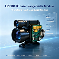 Module télémètre laser industriel extérieur 10 km LRF1017C 1535 nm avec capteur de sécurité oculaire pour objectif OTAN