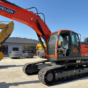 VENTA CALIENTE Usado Original Develon DX225 Excavadora tipo oruga Doosan Sistema hidráulico PLC y motor Fuerte fuerza de excavación Trabajo listo - Product Image 1