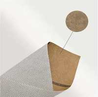 Membrane respirante en tissu non tissé PP enduit de film PE pour l'isolation des toits et des murs