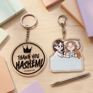 พวงกุญแจอะคริลิคการ์ตูนอนิเมะแบบกำหนดเองเป็นของขวัญธีมดวงดาว - Product Image 3