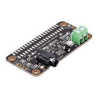Raspberry Pi Codec Zero Onboard DA7212 Signaux audio numériques bidirectionnels (I2S) Power LED Raspberry Pi Zero-sized Audio HAT
