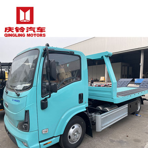 Camión Eléctrico EV M100, Remolque de Fondo Plano para Recuperación de Vehículos, Venta Directa de Fábrica ISUZU, 120kwh/610km - Product Image 2