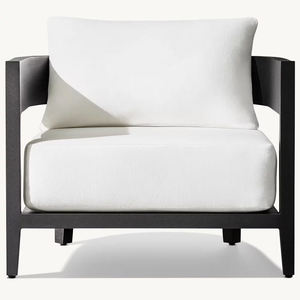 Luxury Modern Aluminum Outdoor Sofa Set for Garden Patio & Courtyard-Waterproof UV Resistant & Eco-Friendly - Product Image 5