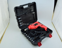 Coffret d'outils très demandé pour mécanicien, 28 pièces, avec têtes de meulage, perceuse électrique et kit de jardinage