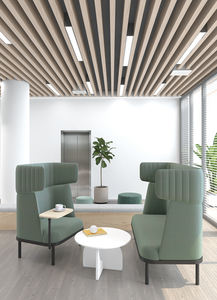 Ensemble de canapés modulables en tissu moderne pour hôtel de luxe, restaurant, réception, bureau, mobilier commercial - Product Image 5