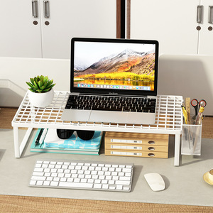 Laptop Stand Metal Cooling Pad Screen Support <b>Desktop</b> Monitor <b>Riser</b> For Laptops - Product Image 3