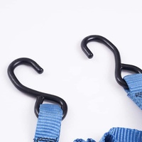 Sangle de fixation à cliquet rétractable pour accessoires tout-terrain Racing Recovery, en polyester haute ténacité pour la sécurité des cargaisons