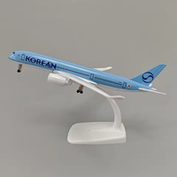 Maquette d'avion russe A330 à l'échelle 1:400, 20 cm, en alliage, modèle réduit pour cadeau et souvenir