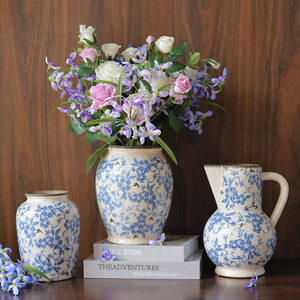 OEM Factory Direct Price Custom Home Decoration Dried Flower Arrangement Floor Porcelain <strong>Vases</strong> - Product Image 5