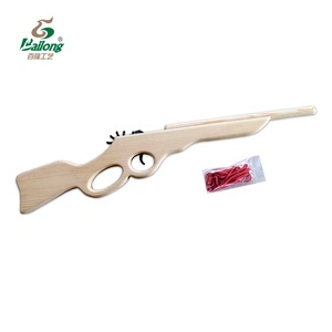 Fucile Giocattolo in Legno di Pino a Prezzo di Fabbrica con Tiro a Elastico, Idea Regalo per Bambini - Product Image 3