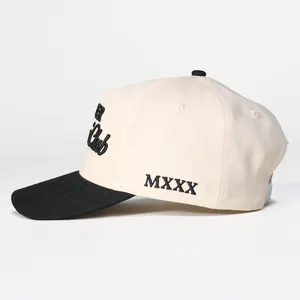 Prix usine personnalisé 5 panneaux gorras casquettes 3D logo brodé haute qualité 100% coton casquettes de Baseball chapeau de sport casquette pour hommes