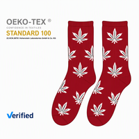Chaussettes de sport en coton peigné OEM de haute qualité, personnalisables avec logo, douces et confortables, en jacquard, pour femmes et hommes