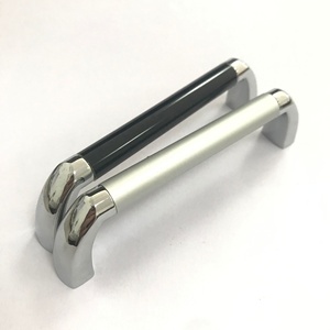 Thiết kế mới đôi màu Chrome + Bạc tủ xử lý hợp kim kẽm zamak Kim Loại tủ kéo xử lý - Product Image 6