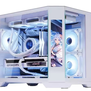 LY OEM ODM New <strong>Design</strong> PC Cabinet <strong>Computer</strong> Casing Lcd Screen Gaming PC <strong>Case</strong> With LCD Front Panel - Product Image 1