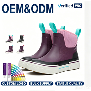 Bottes <span class=keywords><strong>de</strong></span> pluie pour femmes, imperméables, antidérapantes, à hauteur <span class=keywords><strong>de</strong></span> cheville et mi-mollet, toutes saisons, pour la pêche et le <span class=keywords><strong>golf</strong></span> - Product Image 1