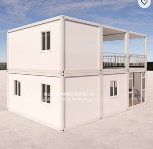 20ft casa Mobile prefabbricata impermeabile tipo Z collegare sito piccola casa con colore acciaio pannello Sandwich - Product Image 6