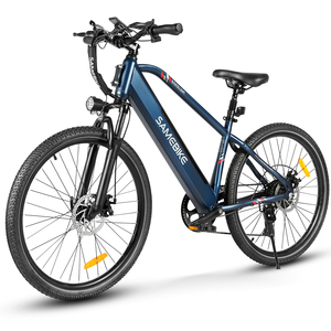 Bicicleta eléctrica de montaña para hombre adulto de 36V, almacén de la UE, sistema de freno de disco de 26 pulgadas, batería de litio, potencia de acero - Product Image 4