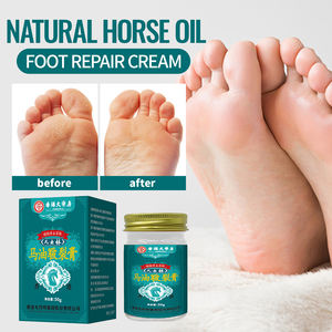 Crème à l'huile de cheval pour les mains et les pieds secs, réparation des peaux mortes, prévention des fissures du talon, anti-gel, crème hydratante - Product Image 1