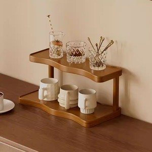 Cup holder/storage <b>rack</b>, multi-layer storage for desktop, living room, <b>kitchen</b> countertop, coffee cup/muzzle organizer, - Product Image 2