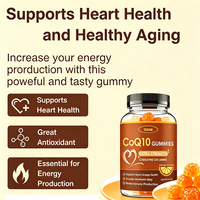 Bonbons Gommes au Coenzyme Q10 Personnalisables – Complément Alimentaire Antioxydant pour la Santé Cardiaque et l'Énergie – Idéal pour la Nutrition Quotidienne