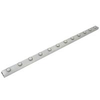 UCS2904 Rgbw Led Pixel Aluminium Track Point Lights 30mm 12v IP68 Éclairage de piste extérieur permanent pour Noël et les fêtes, éclairage paysager