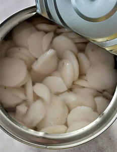 Châtaignes d'eau en conserve tranchées de qualité supérieure prêtes à manger Durée de conservation de 3 ans pour les plats internationaux - Product Image 3