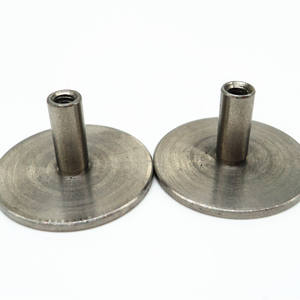 Fournisseur de rivets Petit goujon de forme ronde 6mm de diamètre du capuchon Rivet de sac en métal à tête unique en <span class=keywords><strong>fer</strong></span> - Product Image 4